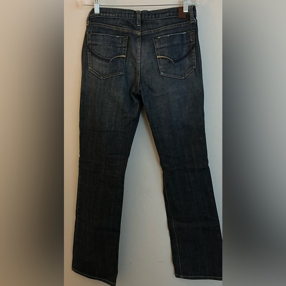 Indigo Palms Women's Newport Palms Denim Jeans, Straight Leg; Size 6R 28 Waist - Picture 2 of 10